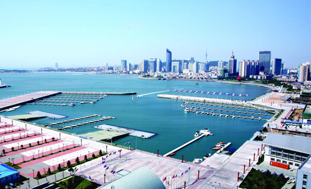 Harbour engineering works