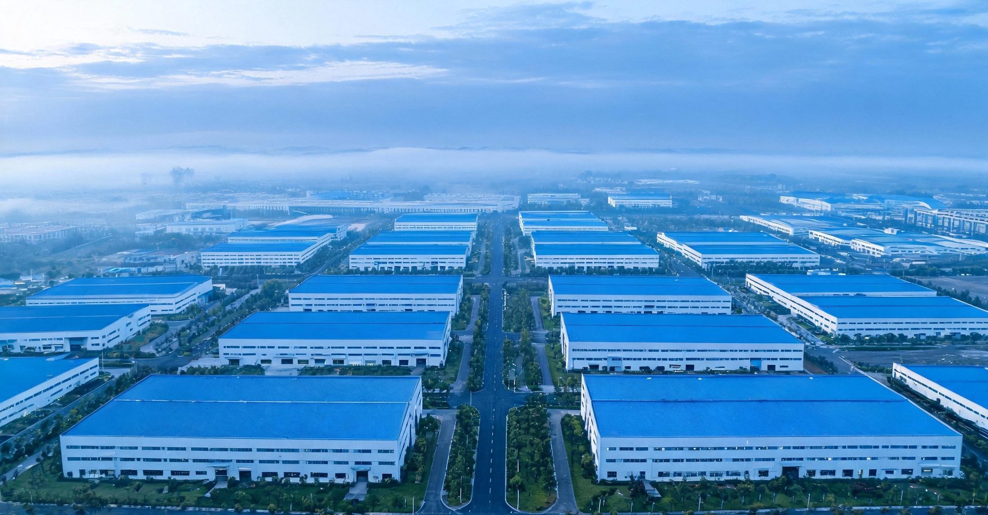 顺昌印刷产业基地航拍